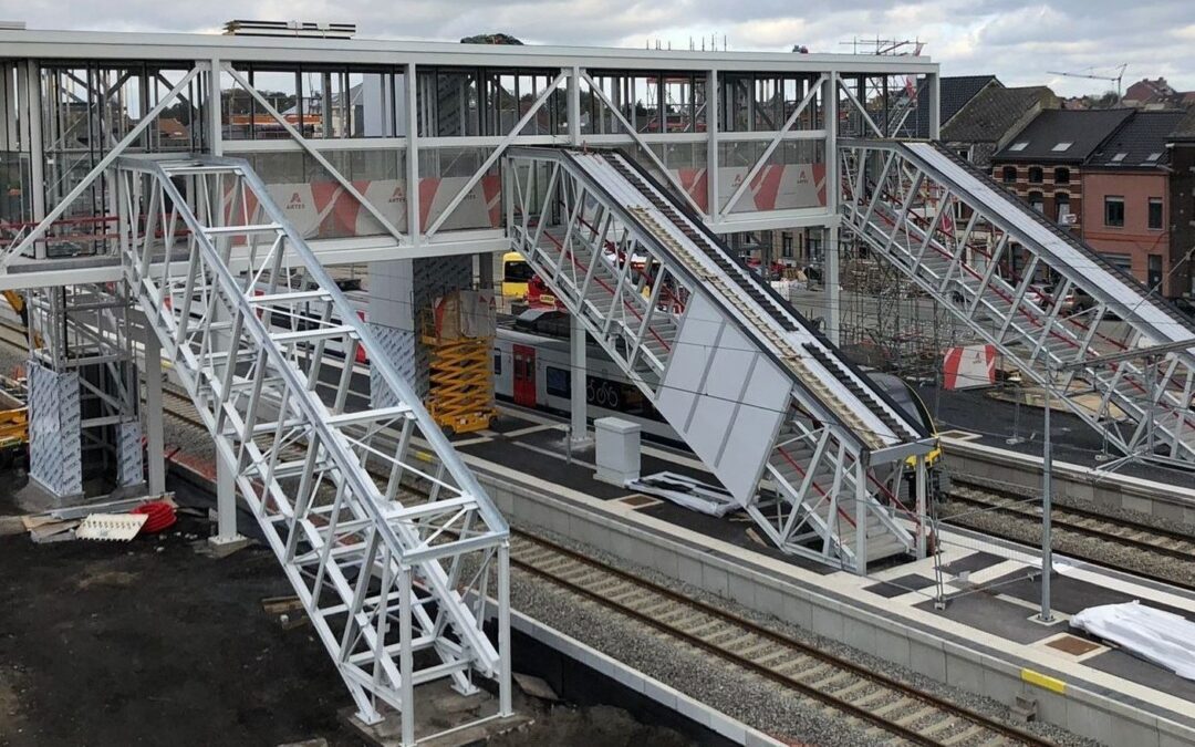 Fleurus station | Structuren & bruggen